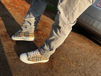 Burberry Vintage Check Low-Top Sneakers
