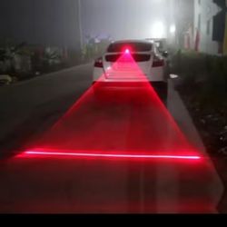 🚗 LED Laser Fog Light – Rear Anti-Collision Safety Warning Beam