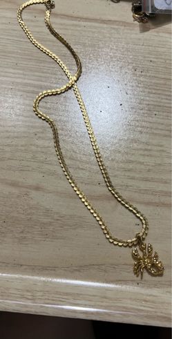 Gold necklace