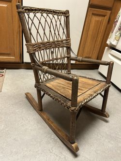 Wooden Child’s Rocker, Vintage