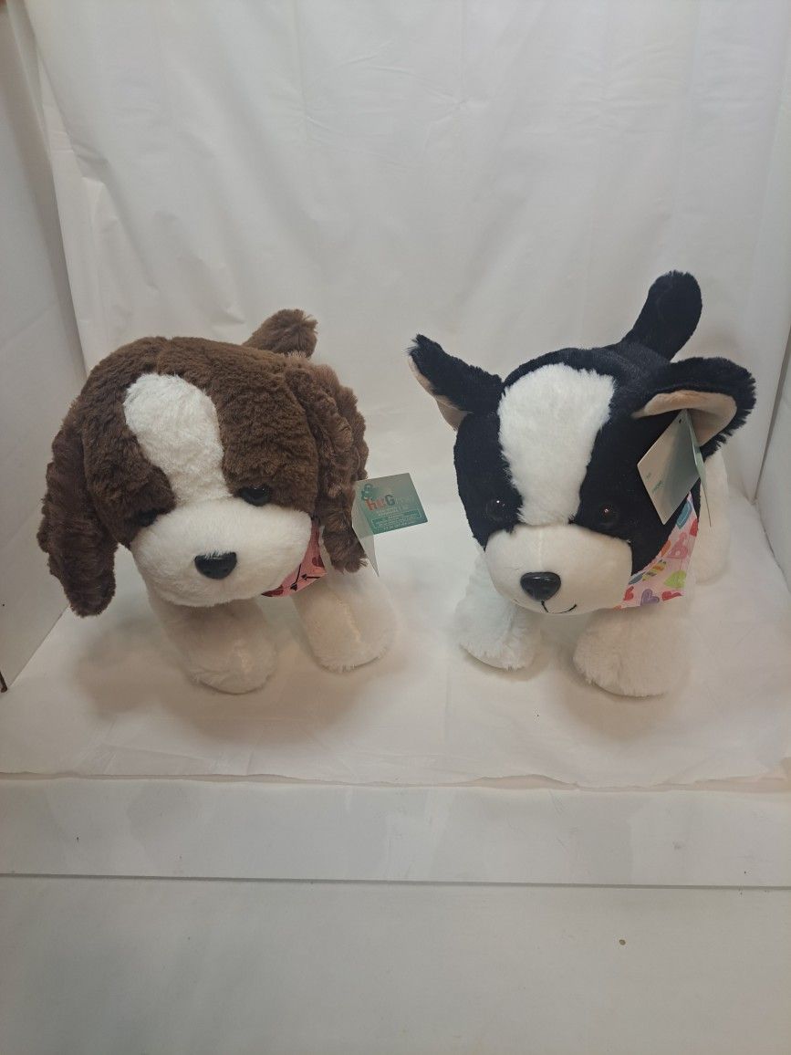 Plush Puppies Set Of 2