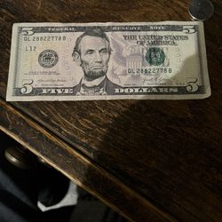 5 Dollar Bill 2021 Series