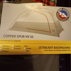 BRAND NEW BIG AGNES  3 PERSON  TENT