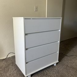 White dresser drawer 