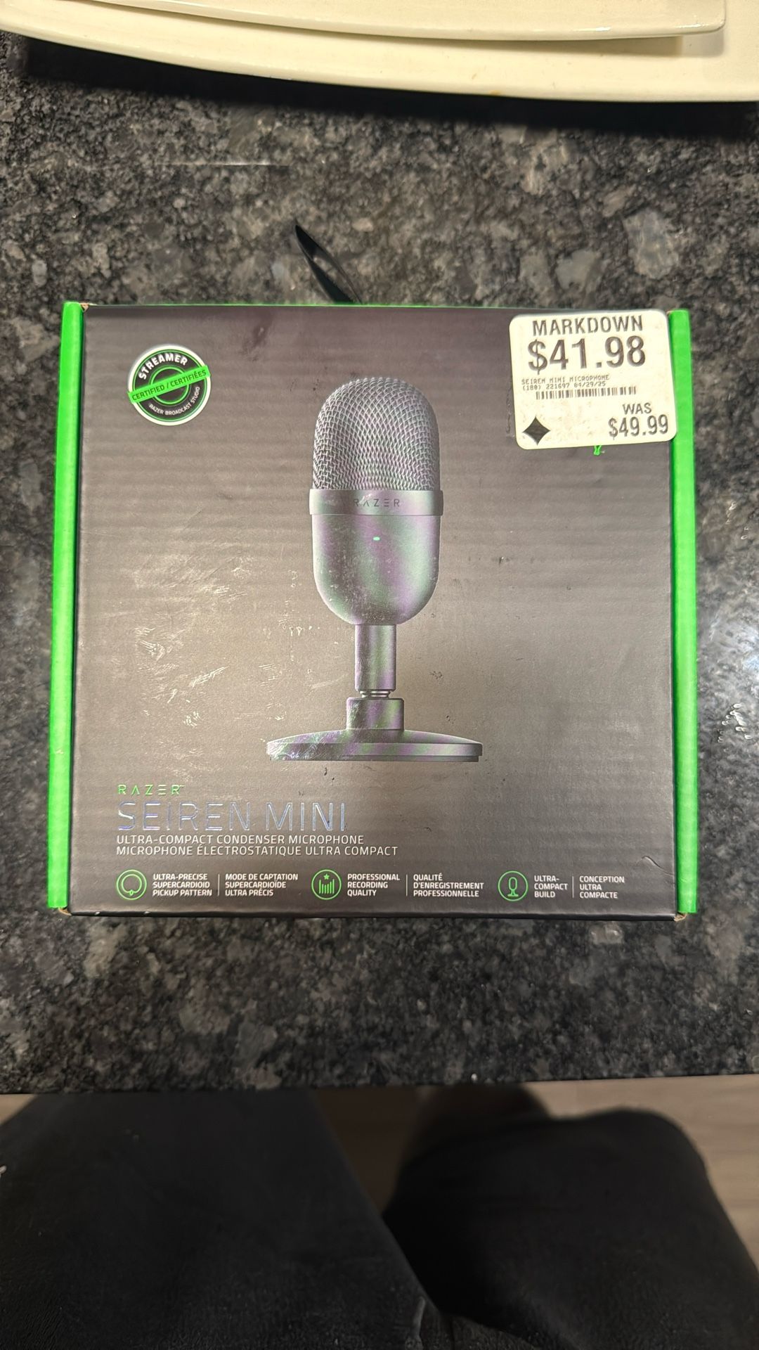 Streaming Microphone RAZER SEIREN MINI