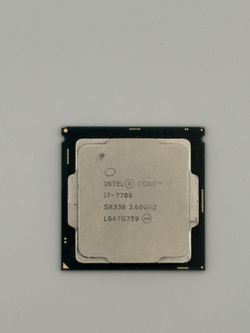 Intel i7-7700 CPU