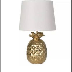 Target Pineapple Lamp Pillowfort Sold Out Beachy Tropical Gold