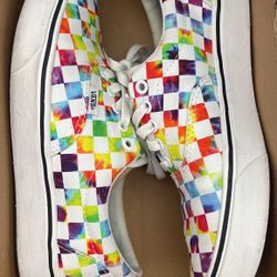 8.5 Woman’s Tie Dye Vans