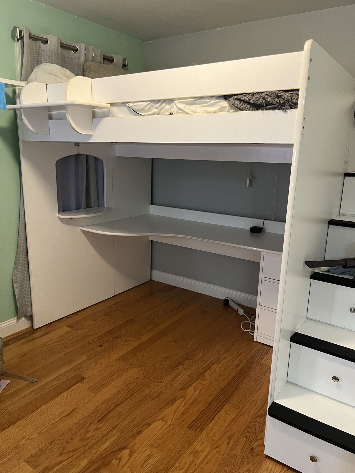 Berg Loft Bed With Desk