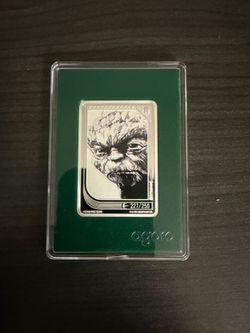 1 oz Silver Star Wars Yoda