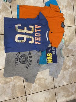 Polo, cartera Gymboree , Gap, Disney shirts size 4,5