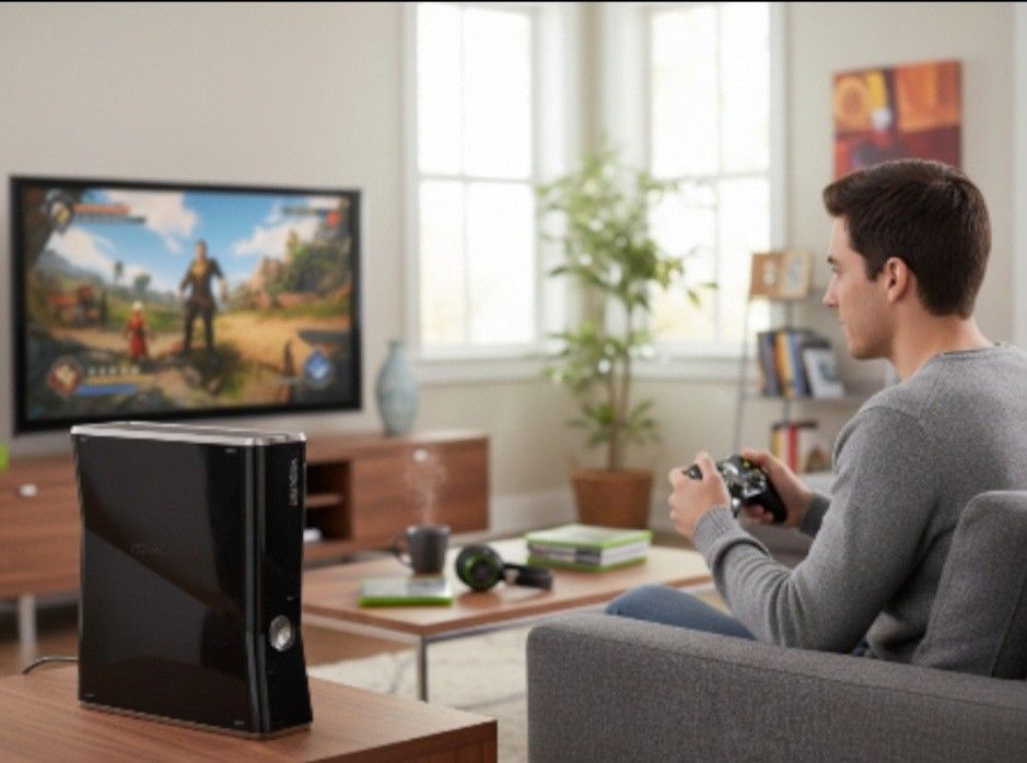 Microsoft XBOX 360 S Video Game Console Model#1439 UNTESTED SOLD AS-IS FOR PARTS/REPAIR/NO POWER CORD & NO ACCESSORIES INCLUDED. Microsoft Xbox 360 S