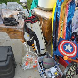 Golf Clubs And Golf Balls