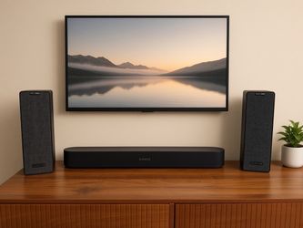 Sonos Beam Gen 1  with Sonos Symfonisks Speaker Pair