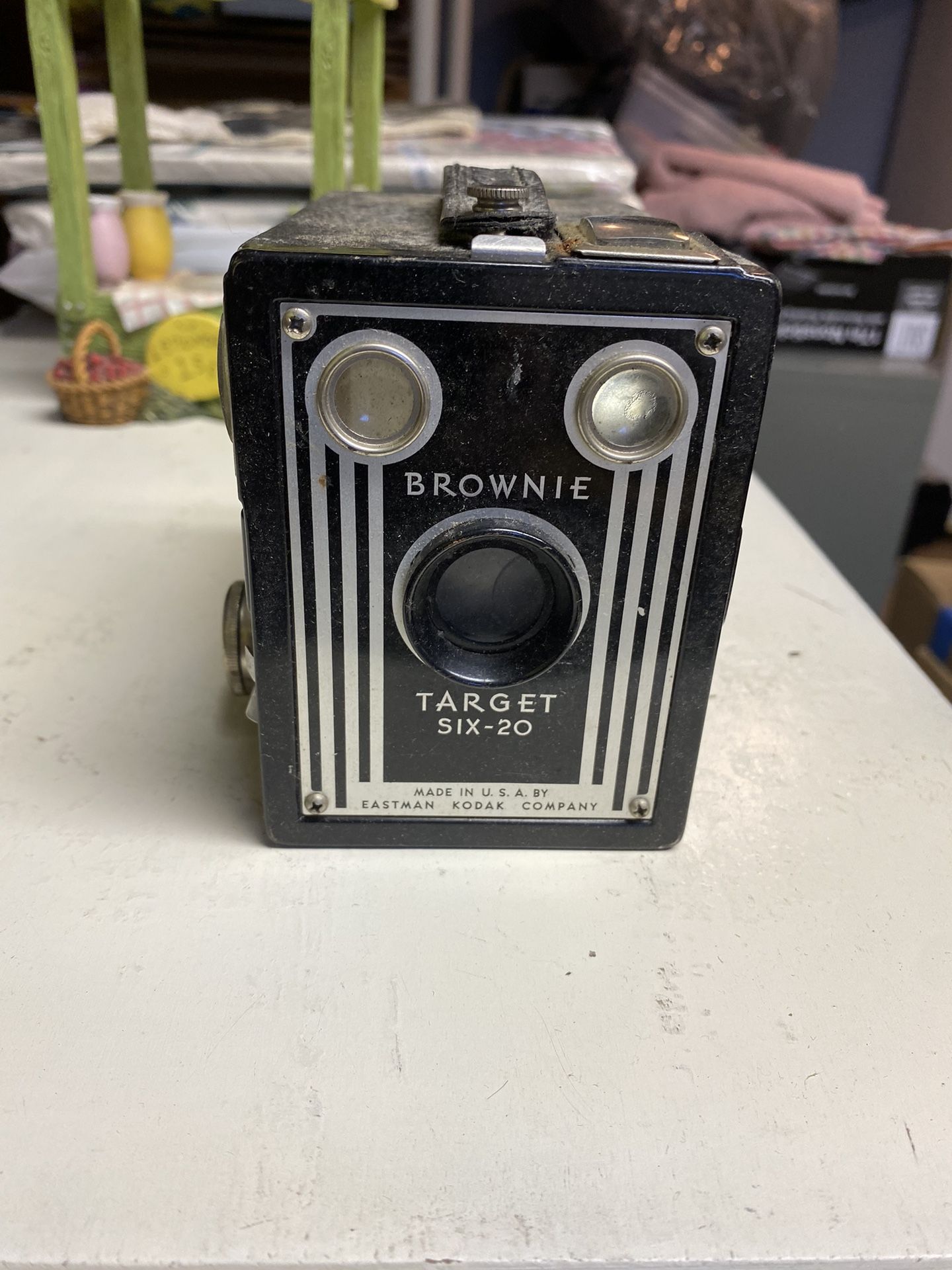Antique Kodak Brownie camera