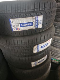 New set of tires 215 60 16