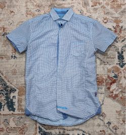 Men's Short Sleeve Button-Down Shirt