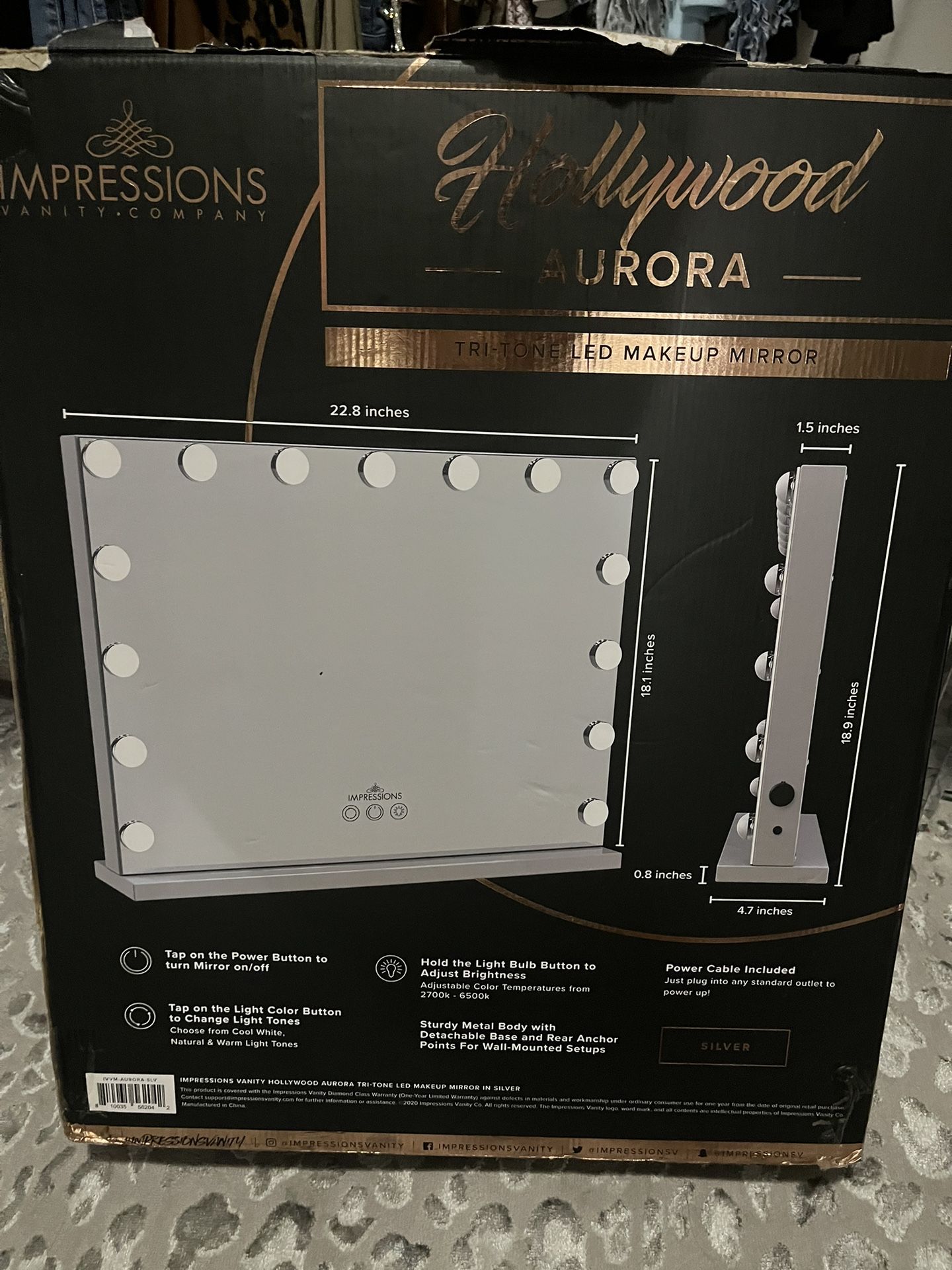 Impressions Vanity Mirror