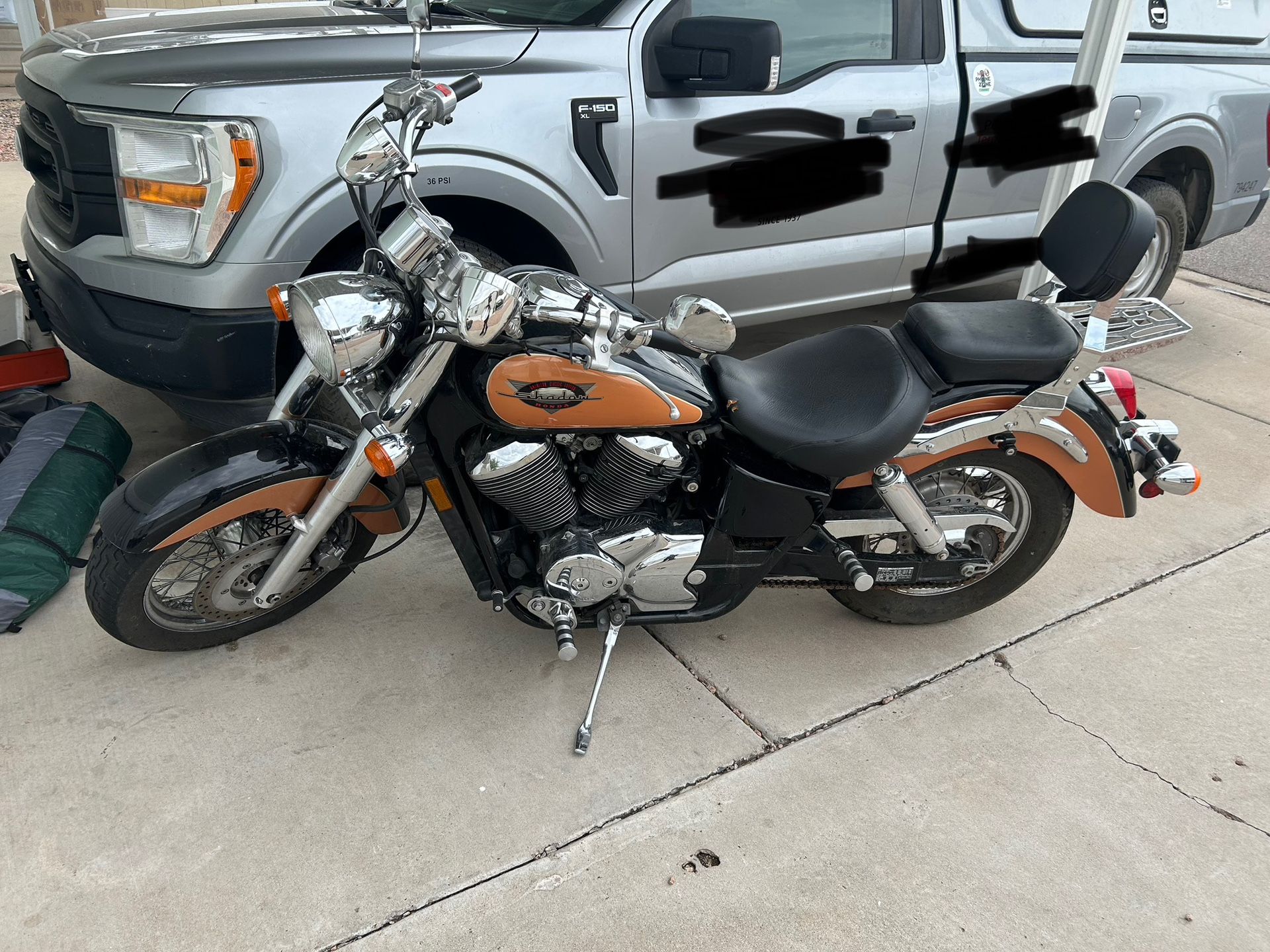98 Honda Shadow 750 ACE 