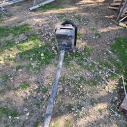 Metal Mail Box USPS Look Has  Lock Hole Mailbox Heavy Duty