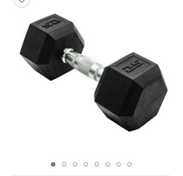2 Dumbells 25 lbs each