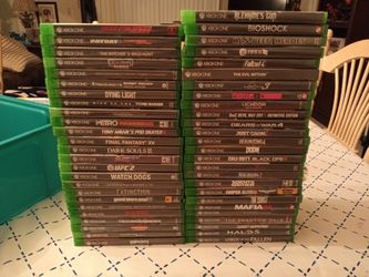 Xbox One Games 15$ - 20$ Each