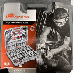 NEW INGERSOLL RAND 155pc MASTER MECHANICS TOOL SET