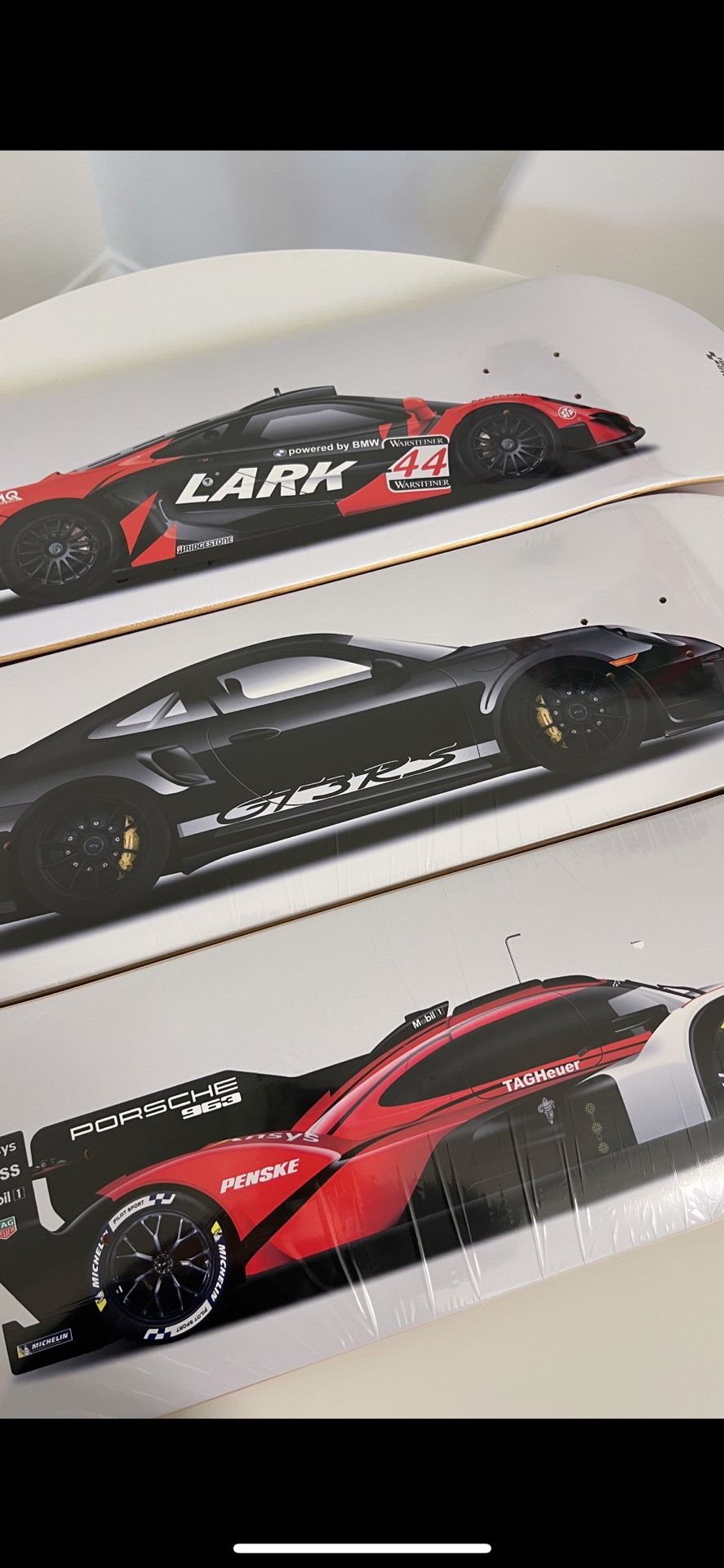 Super Car Fast Car Porsche McLaren Skateboard Decks