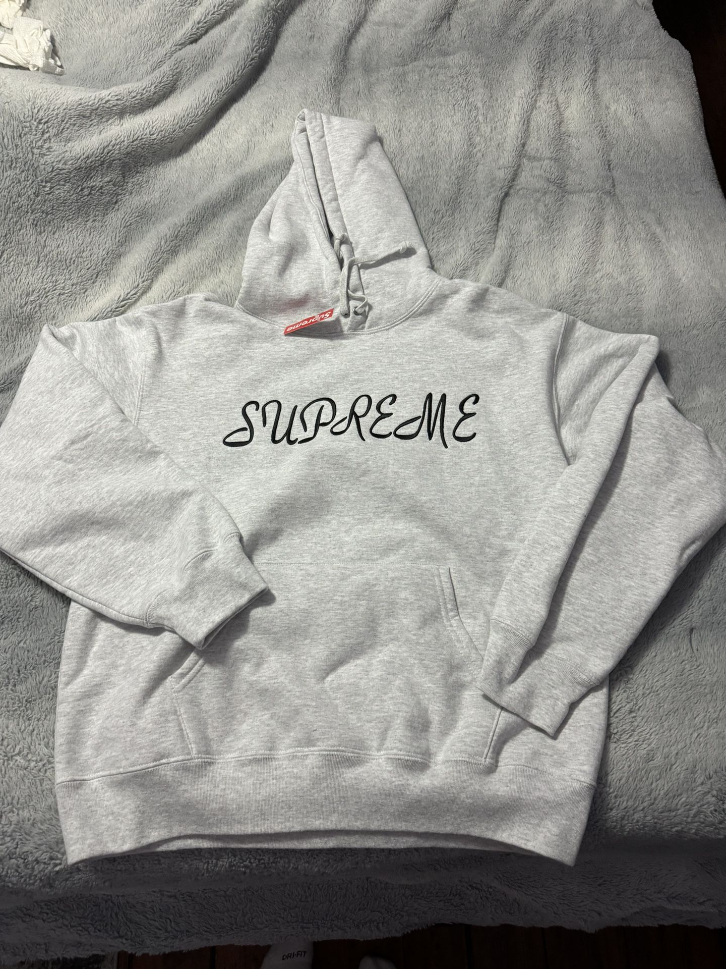 Supreme Scripted Hoodie NWT Size Medium