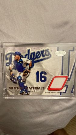 Paul Lo Duca Dodgers MLB Hot Materials Game-Worn Jersey Card
