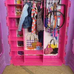 Mix of Modern Barbie  Playsets and some vintage accessories