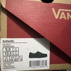 Vans Authentic Black