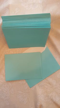 Envelopes blue