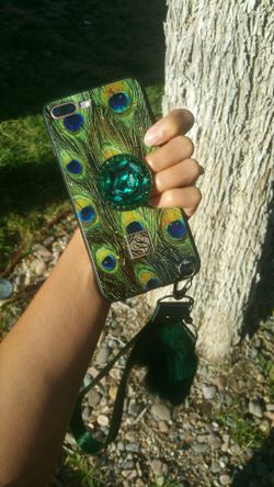 Peacock iPhone 7/8 phone case XS Max XR XS