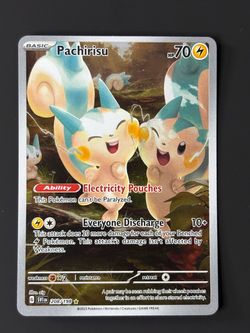 Pachirisu 208/198 Pokemon Card SVI Secret Rare