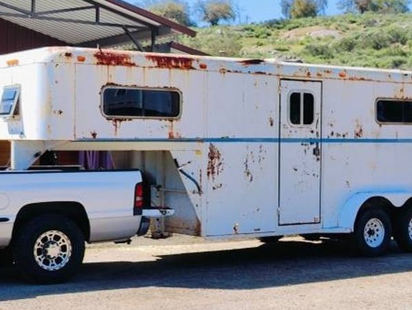 Gooseneck 2h Horse Trailer 