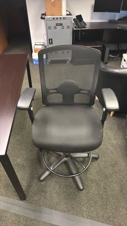 ALL-MESH  DRAFTING CHAIR/WORK STOOL
