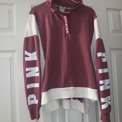 WOMENS VS PINK LARGE SWEATSHIRT TOP SHIRT 