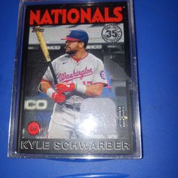 Topps 2021 Relic Kyle Schwarber/199