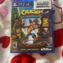 CRASH BANDICOOT N'SANE TRILGY Ps4