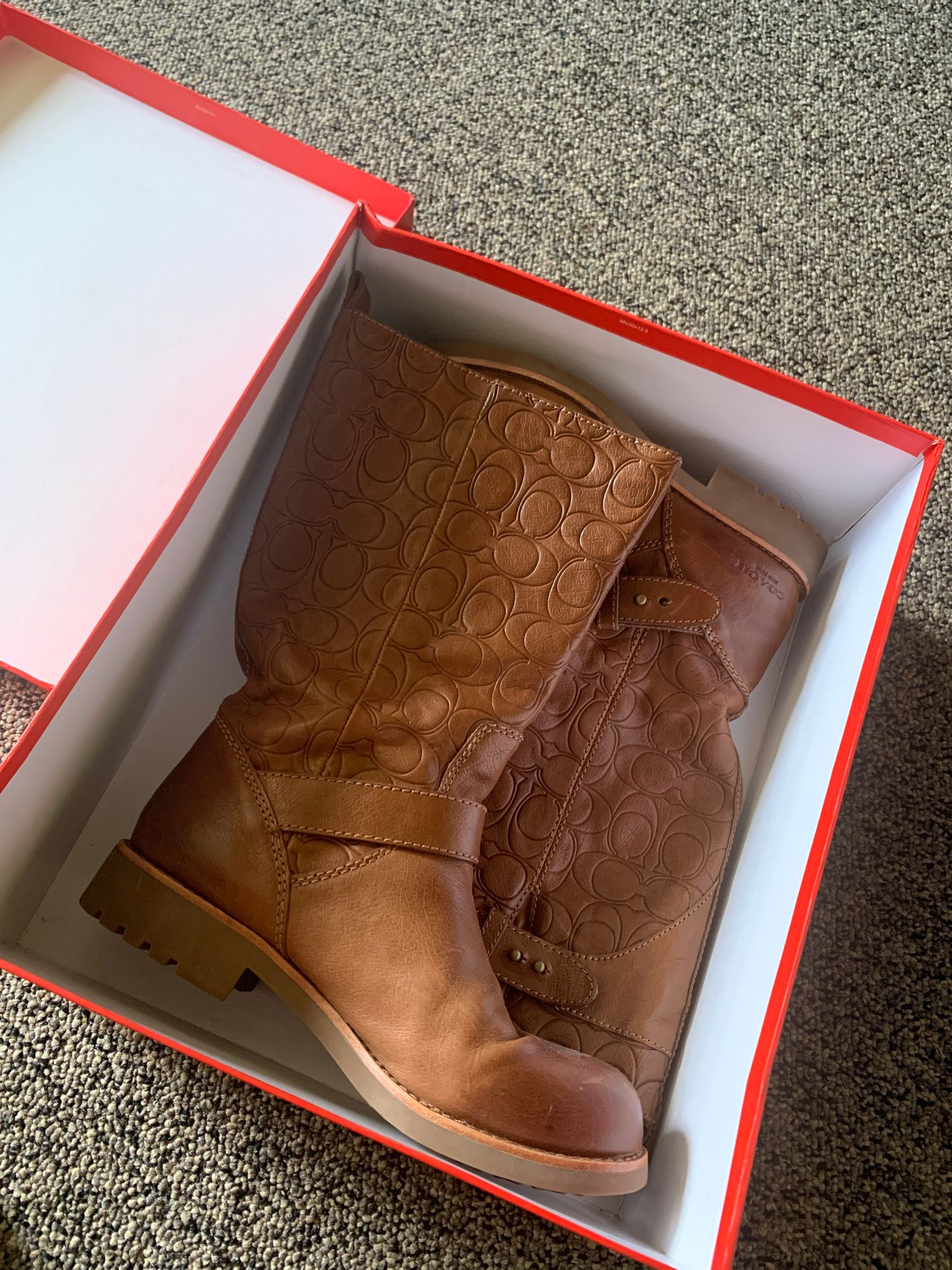 Coach Boots Size 7.5 M