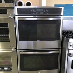 Ge 30”wide Double Electric Wall Oven Stainless Steel 