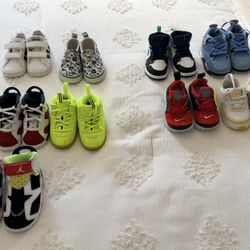 Baby Shoes Jordan Nike Adidas Vans Sz 5,6