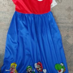 Girls' Dress/Nightgown Super Mario