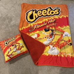 Cheetos Pillow & Blanket