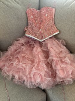 Little Girls Quince Dress