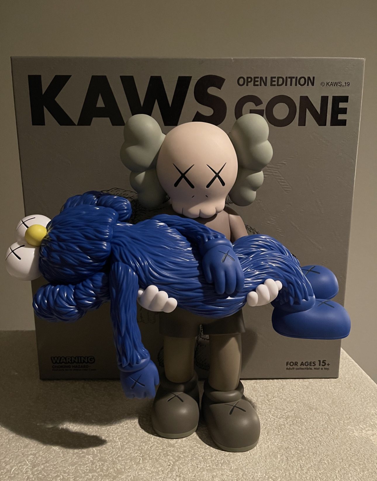Kaws - Gone (Brown) Vinyl Figure AUTHENTIC for Sale in Roseville