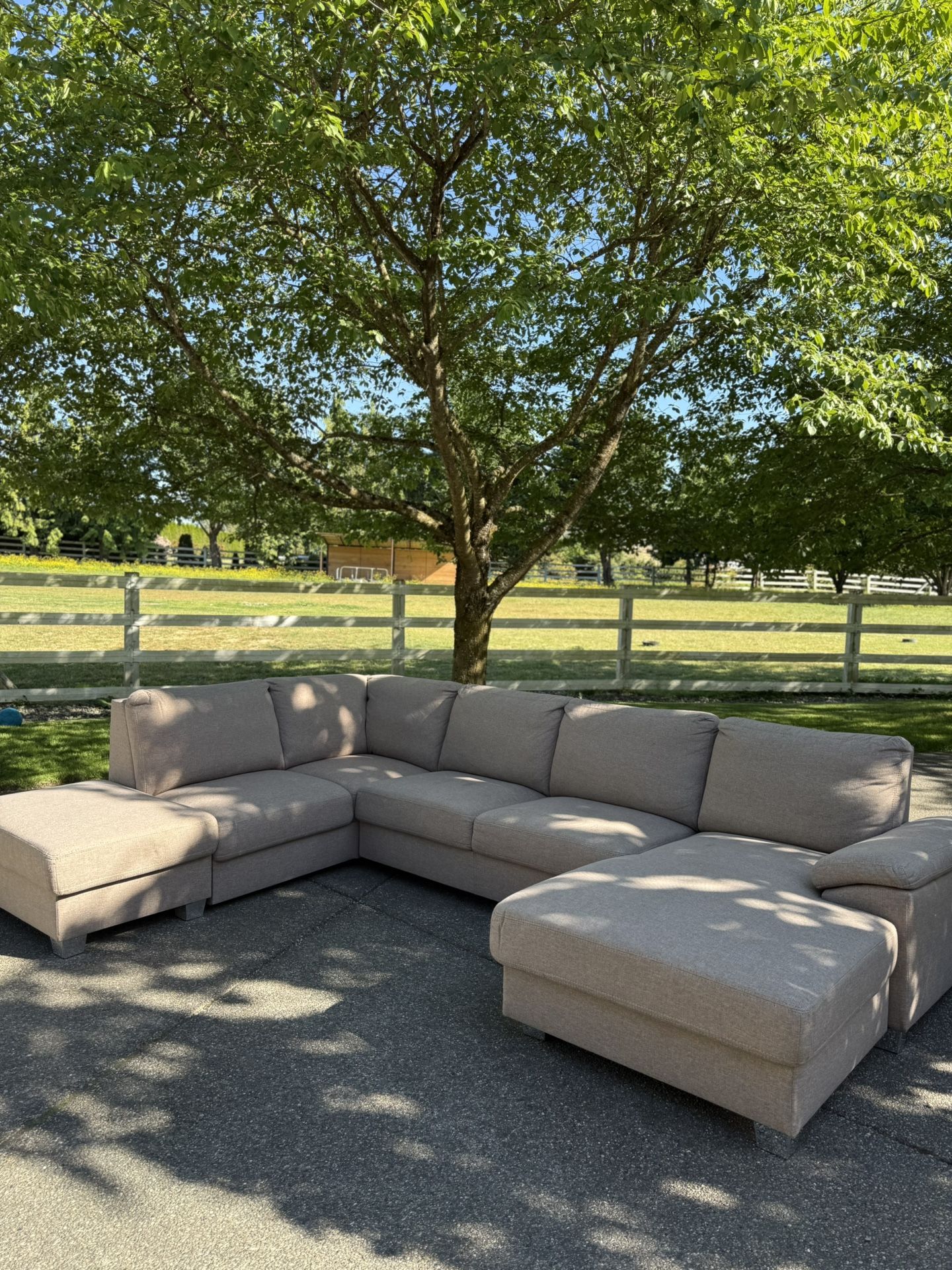 U Shape Sectional Sofa