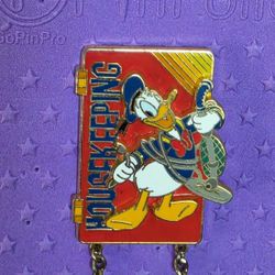 Disney Salutes Housekeeping Donald Duck Cast Exclusive Pin