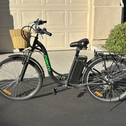 Nakto Step Through Electric Bicycle (hardly Used). $300OBO